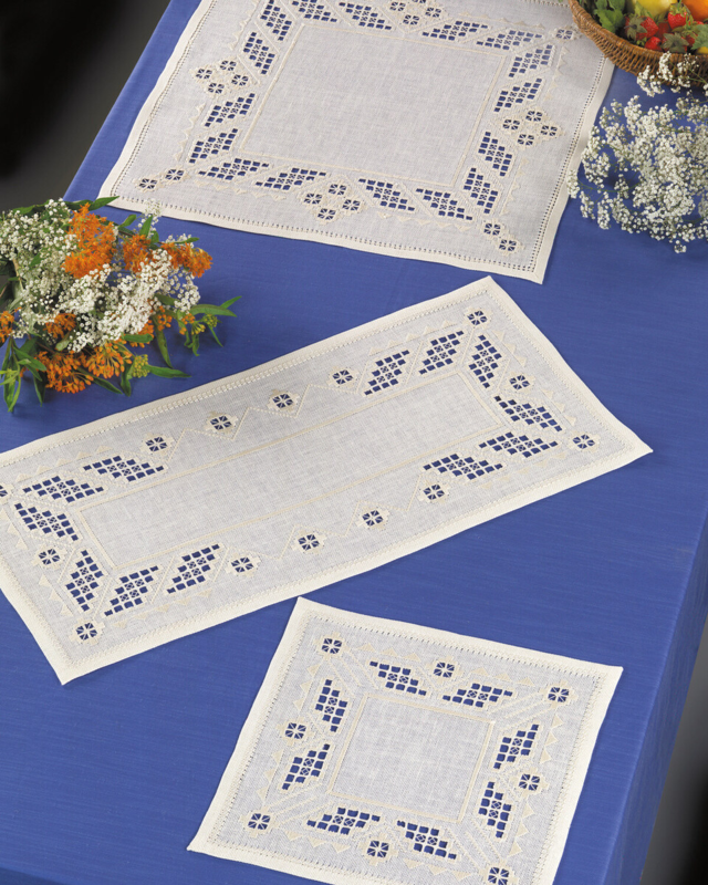 Broderisett Hardanger 35 x 74 cm
