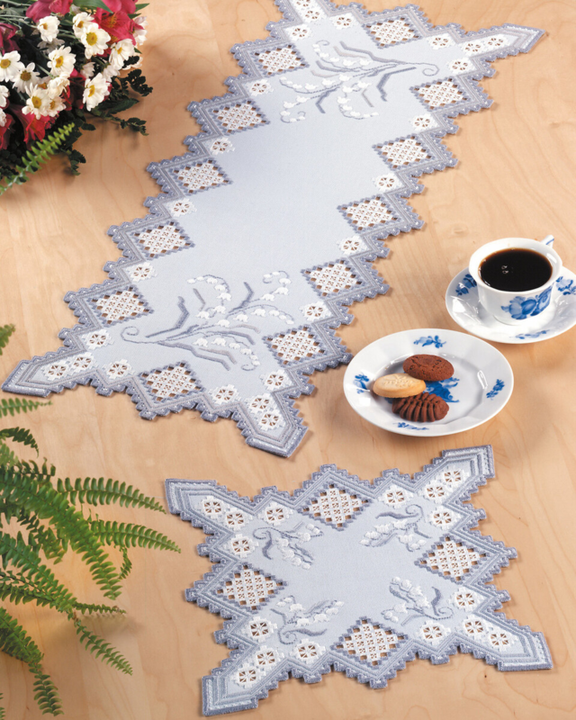 Broderisett Hardanger 29 x 73 cm