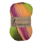 Viking Snorre Naturgarn 644 Multi gul/grønn