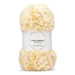 LindeHobby Furry Deluxe 02 Vaniljekrem