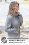 263-36 Slate Ridge Sweater by DROPS Design