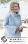 263-17 Sky Ridge Sweater by DROPS Design