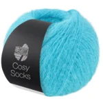 Lana Grossa Cosy Socks 23 Turkis