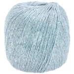 Lana Grossa Brillino 22 Lys blå/Sølv
