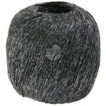 Lana Grossa Brillino 18 Mørkebrun/Sølv