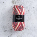 Svarta Fåret Sox Merino 4 ply 19 Eplekjerre
