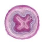 Gjestal Poppis 3110 Lys rosa/pink/lavendel gradert