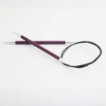 KnitPro Zing Rundpinne 120 cm 6.00 mm