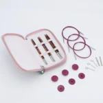 KnitPro Symfonie 2 Utskiftbare Rundpinner Sett, Starter Set, 13 cm