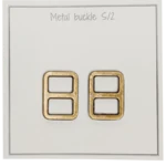Go Handmade Metallspenne 25 x 19 mm, Bronse