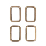 Go Handmade Firkantet Ring Bronse