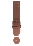 Go Handmade Spennelås med trykknapp: Brun/bronse