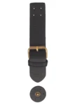 Go Handmade Spennelås med trykknapp: Svart/bronse