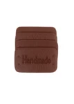 Go Handmade Handmade Label, 4 stk: Brun