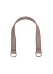 Go Handmade Veskehank med O-ring: Beige/sølv