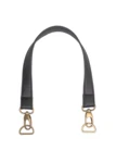 Go Handmade Veskehank med Karabinkrok med D-ring Svart/Bronse