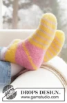 265-33 Candy Pop Slippers by DROPS Design