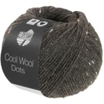 Lana Grossa Cool Wool Dots 10 Mørkegrå