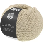 Lana Grossa Cool Wool Big Dots 112 Natur