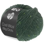 Lana Grossa Cool Wool Big Dots 108 Grågrønn