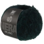 Lana Grossa Milano 08 Svartgrønn