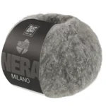 Lana Grossa Milano 01 Gråmelert