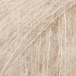 DROPS BRUSHED Alpaca Silk 04 Lys beige (Uni colour)