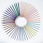 KnitPro ZING Strømpepinner 20 cm (2.00-8.00 mm)