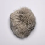 Pompon Kaninpels 10 cm 06 Grå