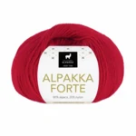 Du Store Alpakka Forte 739 Dyp rød
