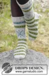 180-23 Nova Scotia Toes fra DROPS Design