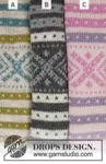 180-23 Nova Scotia Toes fra DROPS Design