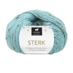 Du Store Alpakka Sterk 928 Karibisk blå tweed