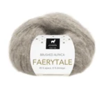 Du Store Alpakka Faerytale 816 Lys gråbrun melert tweed