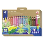 STAEDTLER Buddy 3-i-1 fargeblyanter, 18 stk – Hovedbilde