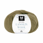 Dale Lanolin Wool 1458 Olivengrønn