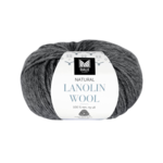 Dale Lanolin Wool 1419 Mørk grå melert