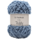 Go Handmade Teddy 17374 Jeansblå