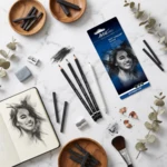 STAEDTLER mars lumograph kull & tegningsstubbe, 3 + 1 stk – Hovedbilde