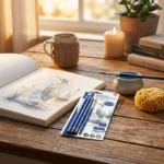 STAEDTLER mars lumograph akvarell grafitt blyanter & børste, 3 + 1 stk – Hovedbilde