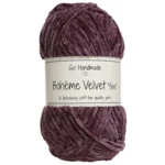 Go Handmade Bohème Velvet Fine 17680 Mørk lavendel