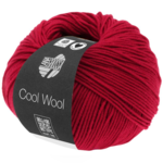 Lana Grossa Cool Wool 437 Karminrød