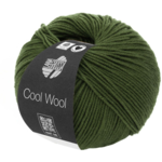 Lana Grossa Cool Wool 2042 Mørk olivengrønn