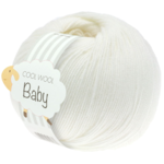 Lana Grossa Cool Wool Baby 207 Hvit