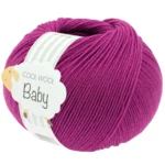 Lana Grossa Cool Wool Baby 345 Rødfiolett