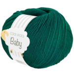 Lana Grossa Cool Wool Baby 320 Mørk grønn