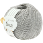 Lana Grossa Cool Wool Baby 206 Lys gråmelert