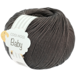 Lana Grossa Cool Wool Baby 334 Mørk gråmelert