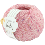 Lana Grossa Cool Wool Baby 366 Rosa/Blek rosa/Pink/Lilla