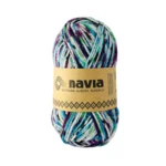 Navia Sock Yarn 521 Blåflekket